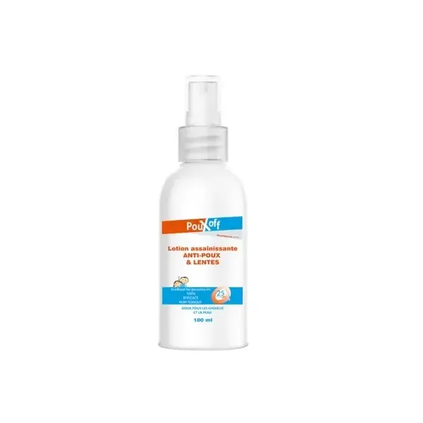 XEN POUXOFF LOTION ANTI POUX SPRAY ENFANTS 100ML