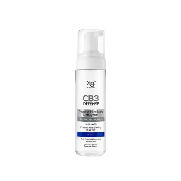 XEN CB3 DEFENSE MOUSSE MICELLAIRE NETTOYANTE FOR MEN 200ml