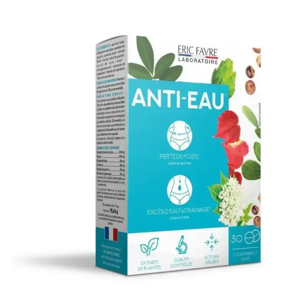 ERIC FAVRE ANTI EAU 30 COMPRIMES