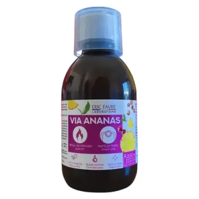 ERIC FAVRE VIA ANANAS BRULEUR DE GRAISSES 200ML ERIC FAVRE VIA ANANAS BRULEUR DE GRAISSES 200ML