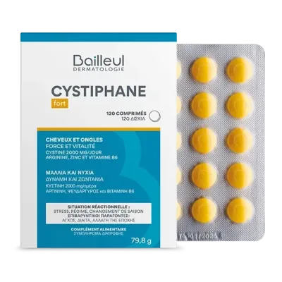 CYSTIPHANE CHEVEUX ET ONGLES 120 COMPRIMES