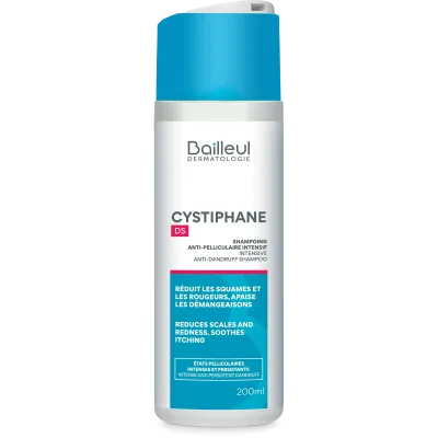 CYSTIPHANE SHAMPOOING ANTI PELLICULAIRE INTENSIF DS 200ML CYSTIPHANE SHAMPOOING ANTI PELLICULAIRE INTENSIF DS 200ML