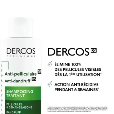 VICHY DERCOS SHAMPOING TRAITANT ANTI-PELLICULAIRE CHEVEUX NORMAUX A GRAS 390 ML VICHY DERCOS SHAMPOING TRAITANT ANTI-PELLICULAIRE CHEVEUX NORMAUX A GRAS 390 ML