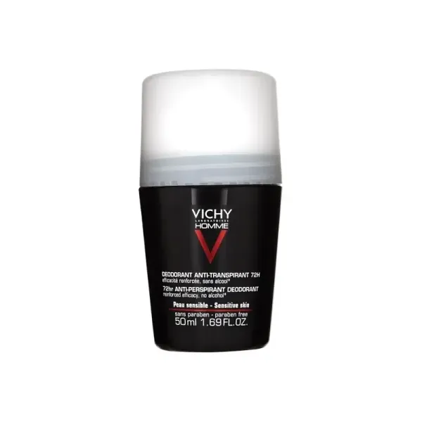 VICHY DEODORANT HOMME PEAUX SENSIBLES 50ML