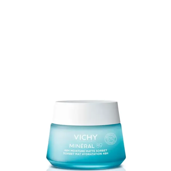 VICHY MINERAL 89 SORBET MAT HYDRATATION 48H PEAU MIXTE A GRASSE 50ML