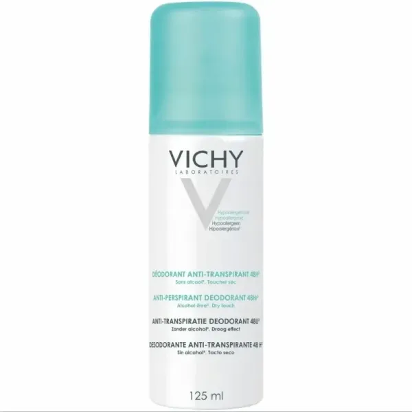 VICHY DEODORANT ANTI TRANSPIRANT 48H AEROSOL 125ML
