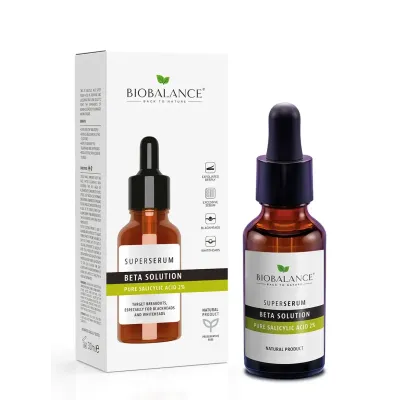 BIOBALANCE BETA SOLUTION SUPER SERUM PURE SALICYLIC ACID 2 % 30ML BIOBALANCE BETA SOLUTION SUPER SERUM PURE SALICYLIC ACID 2 % 30ML