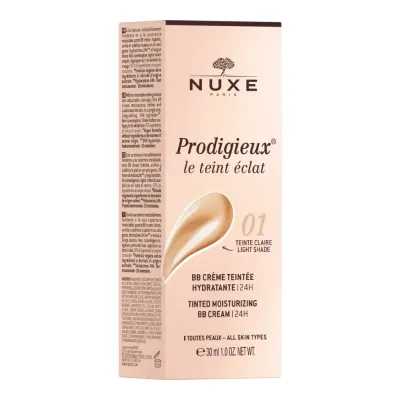 NUXE PRODIGIEUX LE TEINT ECLAT BB CREME HYDRATANTE TEINTEE 01 30ML NUXE PRODIGIEUX LE TEINT ECLAT BB CREME HYDRATANTE TEINTEE 01 30ML