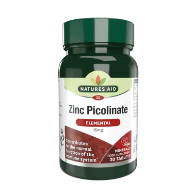 NATURES AID ZINC PICOLINATE 30 COMPRIMES NATURES AID ZINC PICOLINATE 30 COMPRIMES