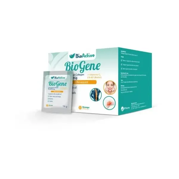 BIOGENE EFFERVESCENT ARTICULATION CHEVEUX ET ONGLES 30 SACHETS
