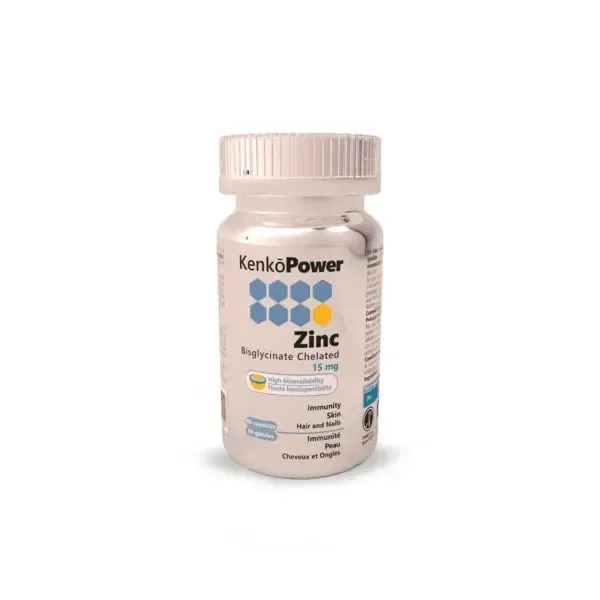 KENKO POWER ZINC 60 GELULES