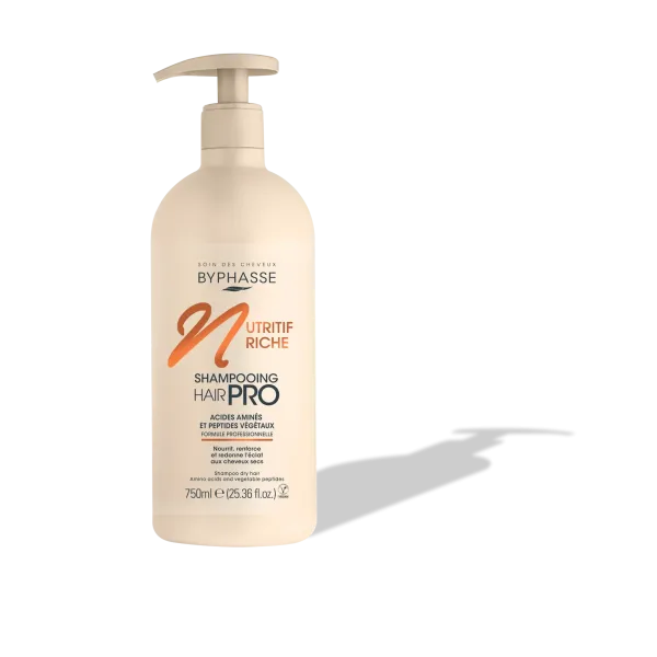 BYPHASSE SHAMPOOING NUTRITIVE RICHE CHEVEUX SECS 750ML