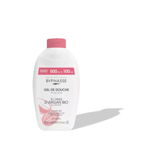 BYPHASSE GEL DE DOUCHE A L'HUILE D'ARGAN BIO 600ML