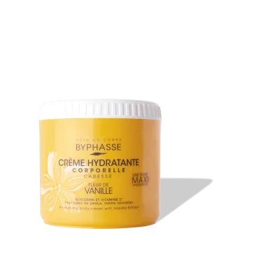 BYPHASSE CREME HYDRA CORPS A L'EXTRAIT DE VANILLE 500ML BYPHASSE CREME HYDRA CORPS A L'EXTRAIT DE VANILLE 500ML