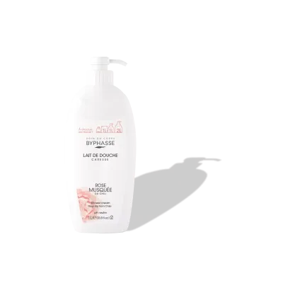 BYPHASSE CARESSE LAIT DE DOUCHE ROSE MUSQUEE 1L