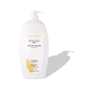 BYPHASSE CARESSE LAIT DE DOUCHE FLEUR DE VANILLE 2L