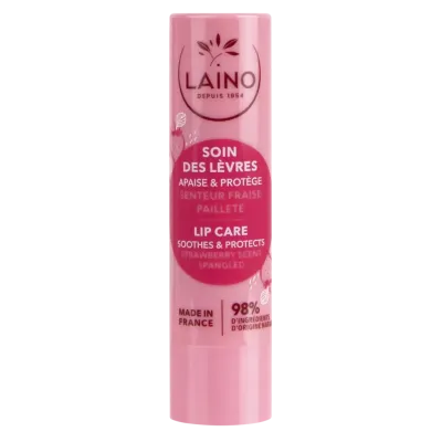 LAINO SOIN DES LEVRES FRAGILISEES GOUT FRAISE 4G LAINO SOIN DES LEVRES FRAGILISEES GOUT FRAISE 4G