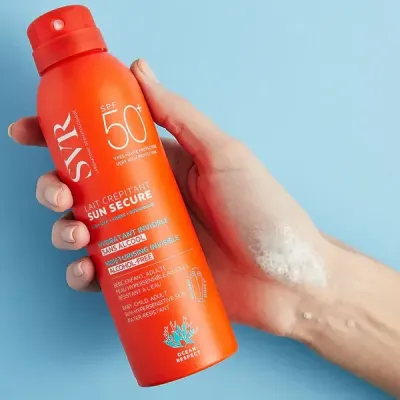 SVR SUN SECURE LAIT CREPITANT SPF50+ 200ML SVR SUN SECURE LAIT CREPITANT SPF50+ 200ML