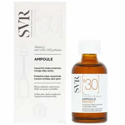 SVR CONCENTRE URBAIN PROTECTEUR SPF30 AMPOULE PROTECT 30ML SVR CONCENTRE URBAIN PROTECTEUR SPF30 AMPOULE PROTECT 30ML