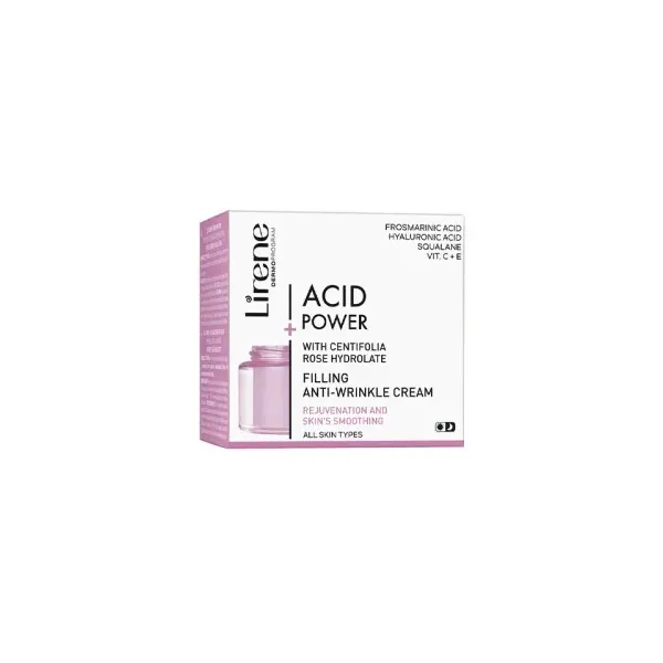 LIRENE ACID POWER FILLING ANTI AGE CREAM 50ML