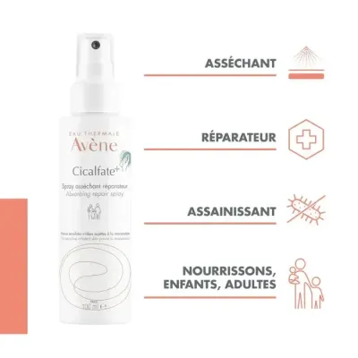 AVENE CICALFATE+ SPRAY ASSECHANT REPARATEUR 100ML AVENE CICALFATE+ SPRAY ASSECHANT REPARATEUR 100ML