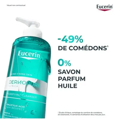 EUCERIN DERMOPURE GEL NETTOYANT PEAUX A IMPERFECTIONS 200ML EUCERIN DERMOPURE GEL NETTOYANT PEAUX A IMPERFECTIONS 200ML