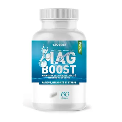 MAGBOOST MAGNESIUM BISGLYCINATE 60 GELULES MAGBOOST MAGNESIUM BISGLYCINATE 60 GELULES