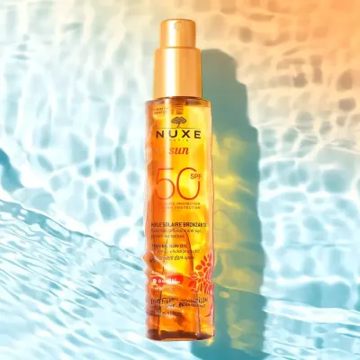 NUXE SUN HUILE SOLAIRE BRONZANTE SPF50 150ML NUXE SUN HUILE SOLAIRE BRONZANTE SPF50 150ML