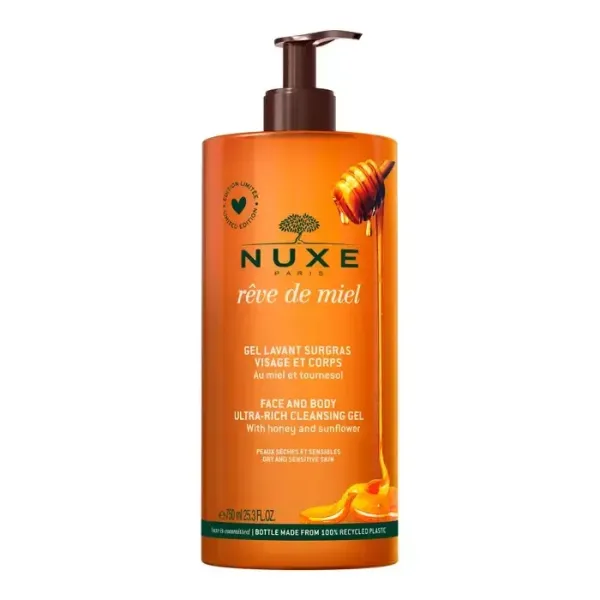NUXE REVE DE MIEL SURGRAS NETTOYANT 750ML