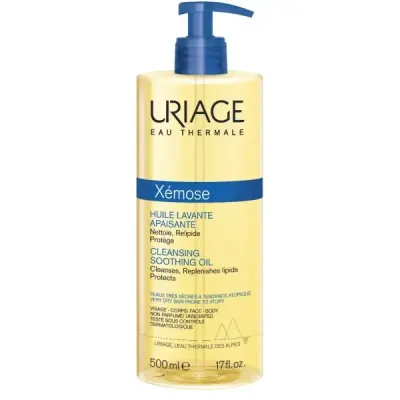 URIAGE XEMOSE HUILE LAVANTE APAISANTE 500ML