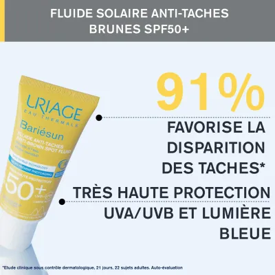 URIAGE BARIESUN FLUIDE ANTI TACHES SPF50+ 40ML URIAGE BARIESUN FLUIDE ANTI TACHES SPF50+ 40ML