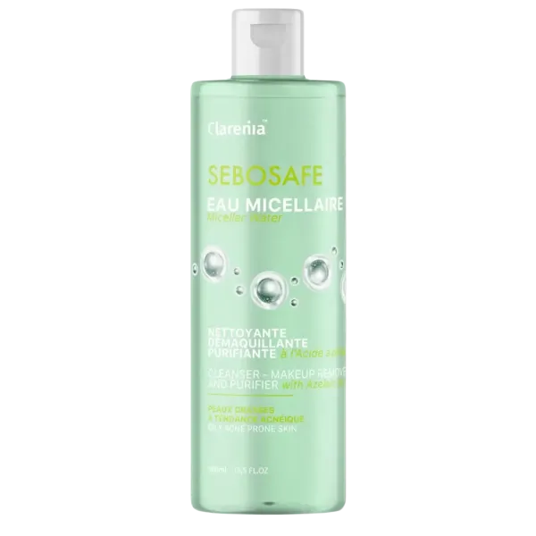 CLARENIA SEBOSAFE EAU MICELLAIRE 400ML