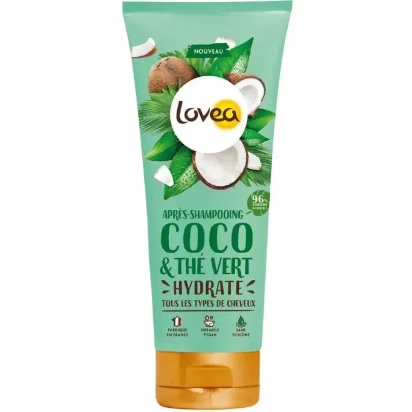 LOVEA APRES SHAMPOOING COCO & THE VERT CHEVEUX NORMAUX 200ML