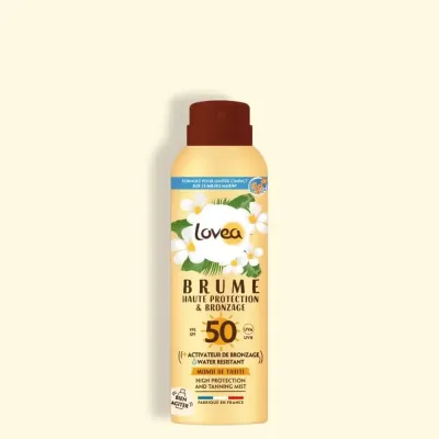 LOVEA BRUME HAUTE PROTECTION & BRONZAGE MONOI DE TAHITI SPF50 150ML LOVEA BRUME HAUTE PROTECTION & BRONZAGE MONOI DE TAHITI SPF50 150ML
