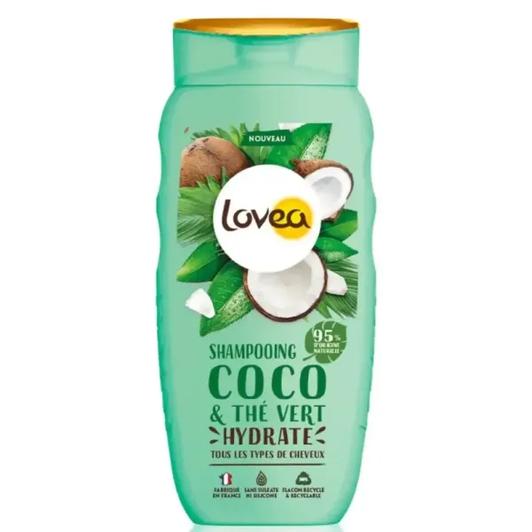 LOVEA SHAMPOOING COCO & THE VERT CHEVEUX NORMAUX 250ML