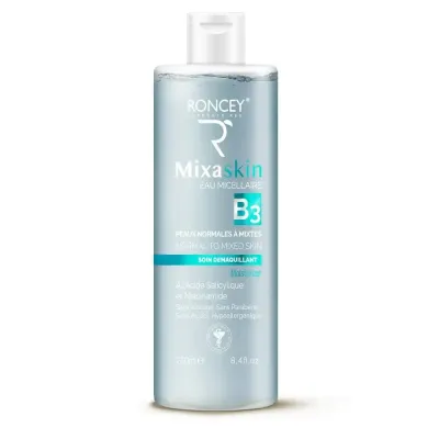 RONCEY MIXASKIN EAU MICELLAIRE PEAU MIXTE 250ML RONCEY MIXASKIN EAU MICELLAIRE PEAU MIXTE 250ML