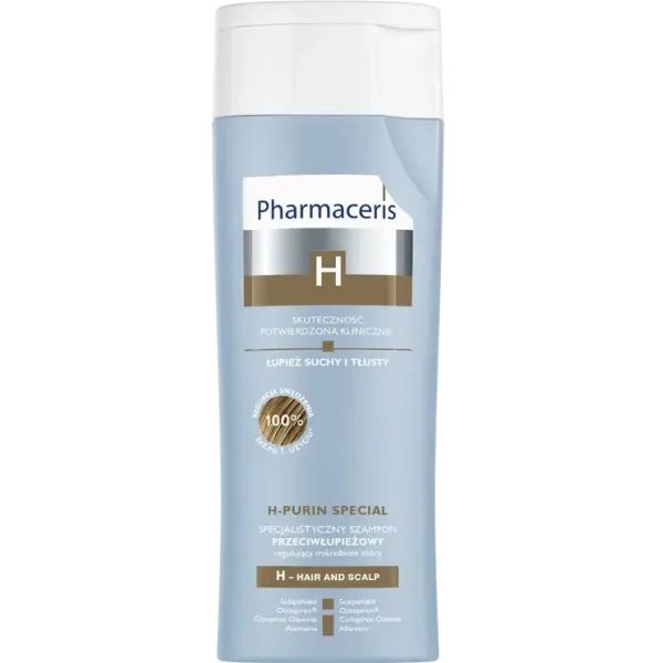 PHARMACERIS SHAMPOOING H-STIMUCLARIS ANTI CHUTE Anti Pelliculaire 250ML