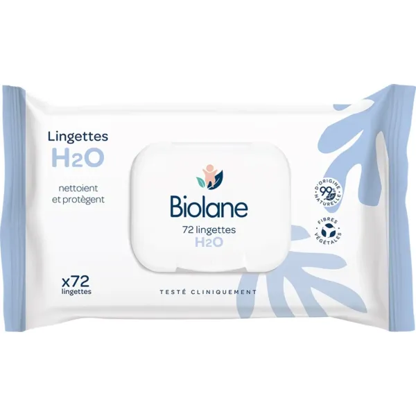 BIOLANE LINGETTES AU LAIT DE TOILETTE SENSITIVE 72 PIECES