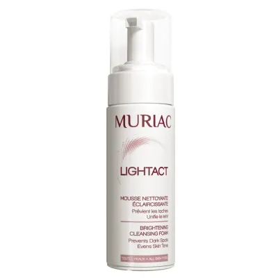 MURIAC LIGHTACT MOUSSE NETTOYANTE ECLAIRCISSANTE 150ML MURIAC LIGHTACT MOUSSE NETTOYANTE ECLAIRCISSANTE 150ML