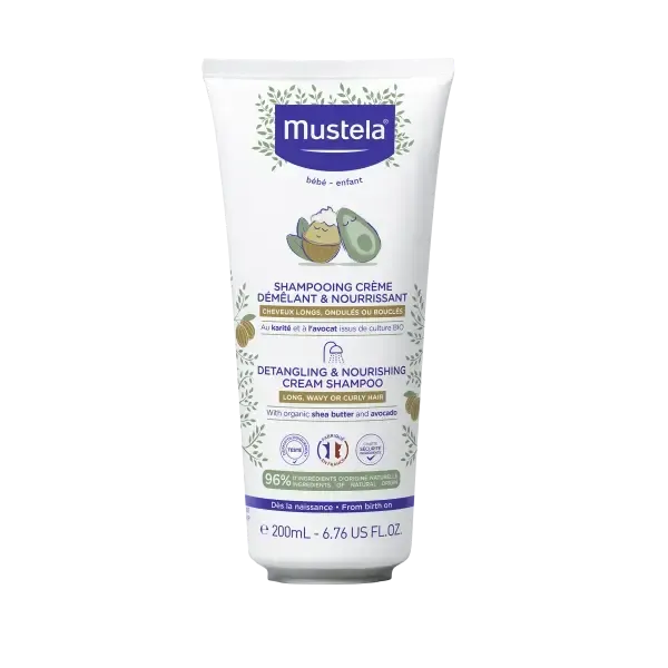 MUSTELA SHAMPOING CREME DEMELANT ET NOURRISSANT 200ML