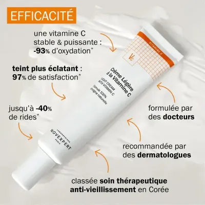 NOVEXPERT CREME LEGERE A LA VITAMINE C 40ML NOVEXPERT CREME LEGERE A LA VITAMINE C 40ML