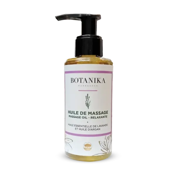 BOTANIKA HUILE DE MASSAGE RELAXANTE LAVANDE 150ML