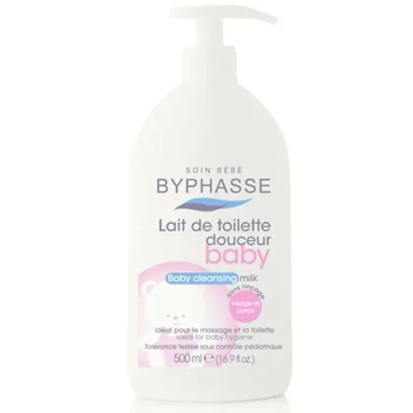 BYPHASSE LAIT DE TOILETTE DOUCEUR BABY 500ML