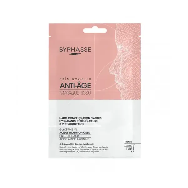 BYPHASSE MASQUE TISSU SKIN BOOSTER ANTI-AGE 18ML