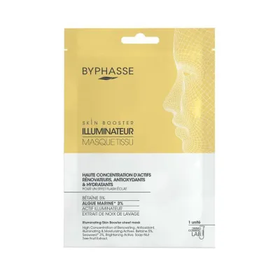 BYPHASSE MASQUE TISSU SKIN BOOSTER ILLUMINATEUR 18ML BYPHASSE MASQUE TISSU SKIN BOOSTER ILLUMINATEUR 18ML