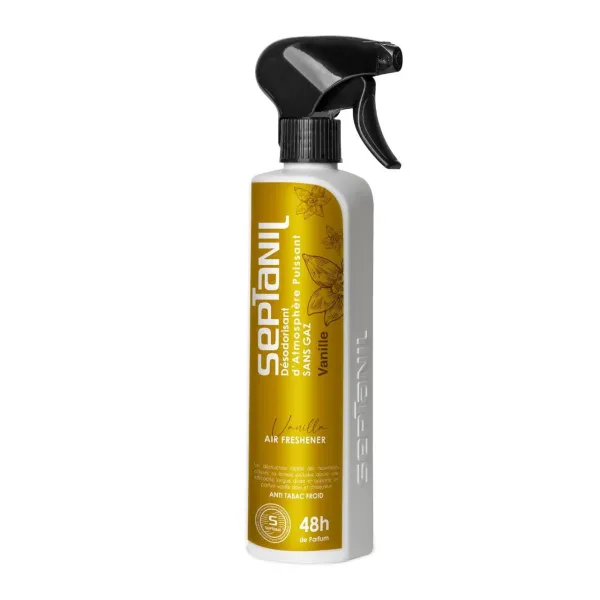 SEPTANIL DESODORISANT D'ATMOSPHERE PUISSANT VANILLE 500ML