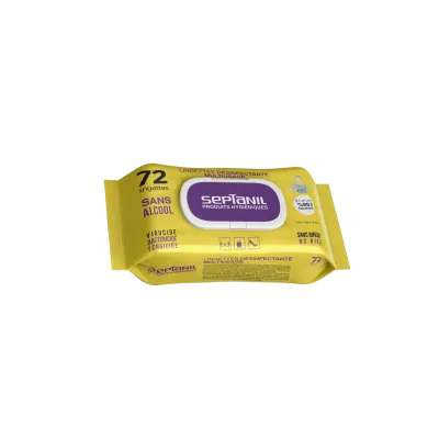 SEPTANIL LINGETTES DESINFECTANTES MULTI USAGE 72 PIECES