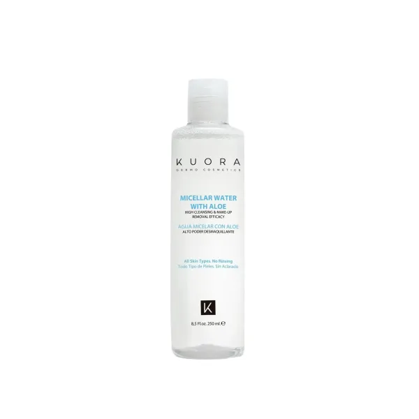 KUORA EAU MICELLAIRE NETTOYANTE À L'ALOE VERA 250ML