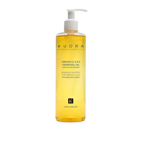 KUORA DERMOGEL OIL WITH OMEGAS 3, 6 & 9 400ML