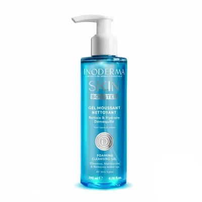 INODERMA SKIN BOOSTER GEL MOUSSANT NETTOYANT 200 ML